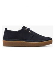 Clarks Skórzane trzewiki "Clarkwood" w kolorze granatowym rozmiar: 43. Niebieskie botki sznurowane Clarks, bez wzorów, ze skóry, bez obcasa, bez zapięcia. Za 309.63 zł.