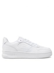 Lacoste Sneakersy 748SMA0097 Biały. Białe buty sportowe casual LACOSTE, bez wzorów, ze skóry, bez zapięcia. Za 399.99 zł.