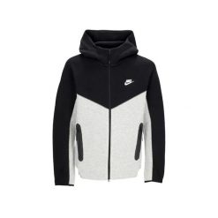 Bluza sportowa męska Nike Sportswear Tech Fleece Windrunner. Czarne bluzy z kapturem Nike, m, bez wzorów, z kapturem. Za 608.99 zł.