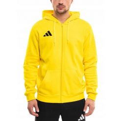 Bluza Męska adidas Entrada 26 z Kapturem Rozsuwana Sportowa Bawełniana XL. Żółte bluzy z kapturem Adidas, l, bez wzorów, z bawełny, z kapturem. Za 147.00 zł.