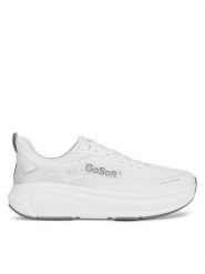 Go Soft Sneakersy MF1636-1 Biały. Białe buty sportowe casual GO SOFT, bez wzorów, z materiału, bez zapięcia. Za 199.99 zł.