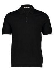ONLY & SONS Koszulka polo "Onswyler" w kolorze czarnym rozmiar: L. Czarne koszulki polo sportowe Only & Sons, l, bez wzorów, bez kołnierzyka, bez ramiączek. Za 74.28 zł.