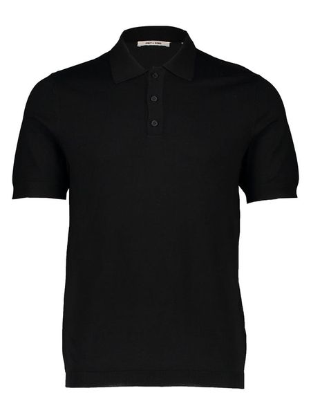 ONLY & SONS Koszulka polo "Onswyler" w kolorze czarnym rozmiar: L. Czarne koszulki polo sportowe Only & Sons, l, bez wzorów, bez kołnierzyka, bez ramiączek. Za 74.28 zł.