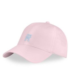 Czapka z daszkiem Tommy Hilfiger. Czerwone czapki z daszkiem Tommy Hilfiger, bez wzorów. Za 139.99 zł.