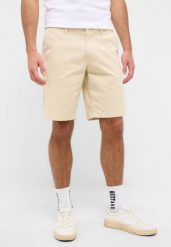 Męskie szorty Mustang Style Amsterdam Shorts Birch 1016450 2040. Brązowe szorty Mustang, m, bez wzorów. Za 159.99 zł.