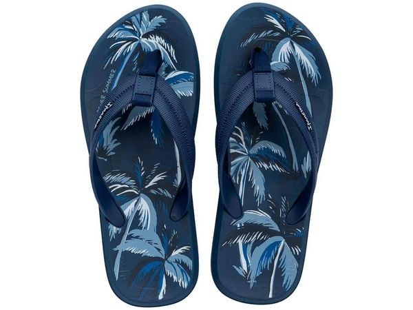 Klapki plażowe Ipanema Urban Graphics AD 83702 BF538. Niebieskie klapki Ipanema, z gumy. Za 79.90 zł.
