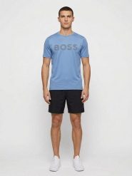 Hugo Boss Fashion Koszulka w kolorze błękitnym rozmiar: 3XL. Niebieskie bezrękawniki Hugo Boss Fashion, xl, bez wzorów, bez kołnierzyka, bez ramiączek. Za 162.11 zł.