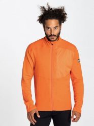 Super.natural Kurtka polarowa "Alpine" w kolorze pomarańczowym rozmiar: S. Pomarańczowe kurtki super.natural, s, bez wzorów, z materiału, bez kaptura. Za 304.99 zł.