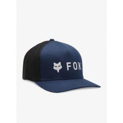 Czapka z daszkiem Fox Absolute Flexfit Hat. Niebieskie czapki z daszkiem FOX, bez wzorów. Za 134.99 zł.