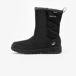 Śniegowce turystyczne męskie Quechua NH100 zamek. Czarne buty trekkingowe QUECHUA, bez zapięcia. Za 179.99 zł.