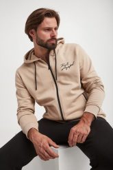Bluza męska z kapturem KARL LAGERFELD. Bluzy KARL LAGERFELD, m, bez wzorów, z kapturem. W wyprzedaży za 979.30 zł.