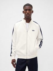 GAP Bluza w kolorze białym rozmiar: XXL. Białe bluzy GAP, xxl, bez wzorów, bez kaptura. Za 180.06 zł.