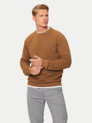 INDICODE Bluza Dash 55-434 Brązowy Regular Fit. Brązowe bluzy INDICODE, m, bez wzorów, z bawełny, bez kaptura. Za 59.99 zł.