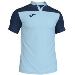 Koszulka polo do tenisa męska Joma Hobby II. Niebieskie koszulki polo sportowe Joma, m, bez wzorów, bez kołnierzyka, bez ramiączek, do piłki nożnej. W wyprzedaży za 125.35 zł.