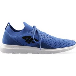 Buty lifestyle męskie OBML204 - niebieski. Buty sportowe casual 4F. Za 199.99 zł.