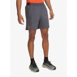 Spodenki męskie Under Armour Vanish Woven 6in Shorts. Szare szorty Under Armour, m, bez wzorów, sportowe. Za 130.99 zł.