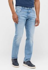 Męskie Spodnie Jeansowe MUSTANG Denver Straight Denim Blue 1014878 5000 414. Niebieskie jeansy Mustang, l. Za 219.99 zł.