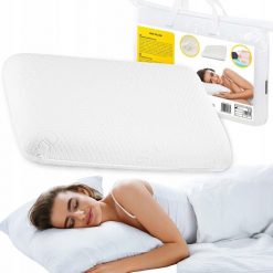 Poduszka ortopedyczna do spania 4FIZJO. Białe piżamy 4FIZJO, l, bez wzorów, z materiału, bez ramiączek. Za 99.99 zł.