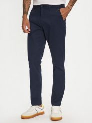 Tommy Jeans Chinosy Austin DM0DM20445 Granatowy Slim Fit. Niebieskie eleganckie spodnie Tommy Jeans, m, z bawełny. Za 269.99 zł.