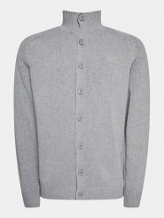 INDICODE Kardigan Escobart 35-720 Szary Regular Fit. Szare swetry rozpinane INDICODE, m, bez wzorów, z bawełny, bez kołnierzyka, bez ramiączek. Za 129.99 zł.