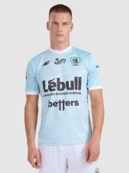 4F Koszulka klubowa wyjazdowa z sezonu 2025/26 męska 4F x Piast Gliwice - multikolor L. T-shirty 4F, l, bez wzorów, z dzianiny, bez kołnierzyka, bez ramiączek. Za 289.99 zł.