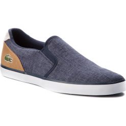 Tenisówki LACOSTE - Jouer Slip On 218 1 Cam 7-35CAM0050NT9 Nvy/Lt Tan. Trampki marki Asics lifestyle. W wyprzedaży za 259.00 zł.