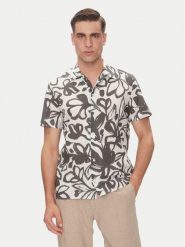 Baldessarini Koszula B3 76002.3702 Kremowy Regular Fit. Białe koszule Baldessarini, l, bez wzorów, z bawełny, bez kołnierzyka, bez ramiączek. Za 379.99 zł.