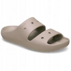 Klapki Dla Dorosłych Crocs Classic V2 Sandal. Szare klapki Crocs, z materiału. Za 135.99 zł.