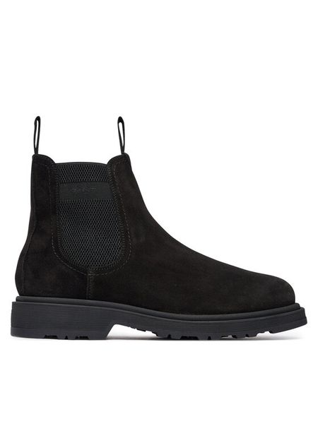 Gant Sztyblety 33653477 Czarny. Czarne botki sznurowane GANT, bez wzorów, ze skóry, bez obcasa, bez zapięcia. Za 799.99 zł.