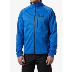 Kurtka polarowa męska Helly Hansen HP Windproof Fleece 2.0. Niebieskie kurtki Helly Hansen, m, bez wzorów, z polaru, bez kaptura. Za 508.99 zł.