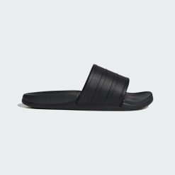 KLAPKI ADILETTE COMFORT 2.0. Czarne klapki Adidas, z materiału. Za 199.00 zł.