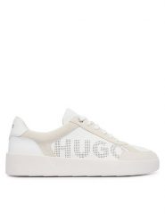 HUGO Sneakersy Lyde 50573785 Biały. Białe buty sportowe casual Hugo, bez wzorów, ze skóry, bez zapięcia. Za 704.99 zł.