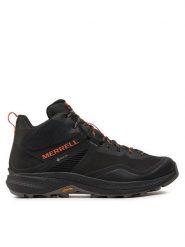 Merrell Trekkingi Mqm 3 Mid Gtx GORE-TEX J135571 Czarny. Czarne botki sznurowane Merrell, bez wzorów, z gore-texu, bez obcasa, bez zapięcia. Za 849.99 zł.