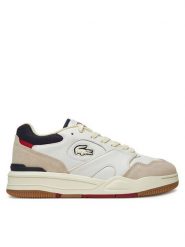 Lacoste Sneakersy 7-48SMA0102 Biały. Białe buty sportowe casual LACOSTE, bez wzorów, ze skóry, bez zapięcia. Za 389.99 zł.