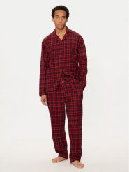 Hugo Piżama 50534200 Czerwony Relaxed Fit. Czerwone piżamy Hugo, m, bez wzorów, z bawełny, bez ramiączek. Za 649.99 zł.
