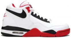 Sneakersy męskie Nike Air Flight Legacy. Białe buty sportowe casual Nike, bez wzorów, bez zapięcia. Za 341.99 zł.