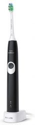 Szczoteczka soniczna Philips Sonicare 4300 HX6800/63 czarny. Czarne szczoteczki elektryczne PHILIPS. Za 229.00 zł.