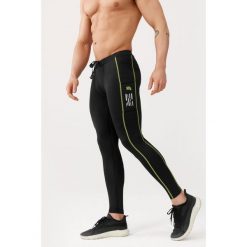 Getry męskie do biegania Rough Radical Kraft Long. Czarne legginsy długie sportowe ROUGH RADICAL, m, bez wzorów, do biegania. W wyprzedaży za 127.42 zł.
