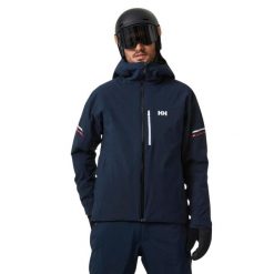 Kurtka narciarska Helly Hansen swift team. Niebieskie kurtki narciarskie i snowboardowe Helly Hansen, m, bez wzorów, narciarskie. W wyprzedaży za 1,253.50 zł.