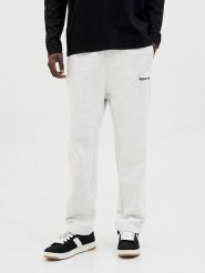 Jack & Jones Spodnie dresowe w kolorze jasnoszarym rozmiar: M. Szare spodnie treningowe długie Jack & Jones, m, bez wzorów, z dresówki. Za 154.07 zł.