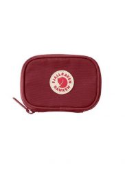 Portfel Fjallraven Kanken Card Wallet - ox red. Czerwone portfele Fjällräven, bez wzorów, z materiału. Za 166.09 zł.