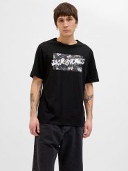 Jack & Jones Koszulka "Hawaii" w kolorze czarnym rozmiar: M. Czarne bezrękawniki Jack & Jones, m, bez wzorów, z bawełny, bez kołnierzyka, bez ramiączek. Za 53.04 zł.