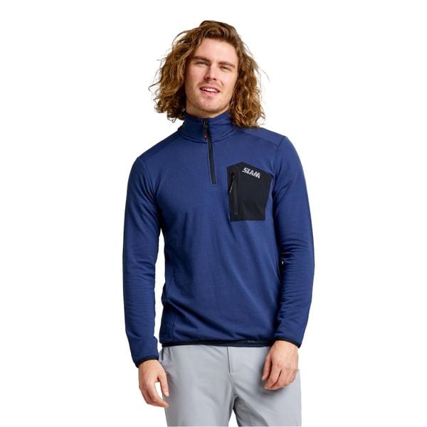 Bluza Polarowa Slam Act Lgt Grid Dorosłych. Niebieskie bluzy z kapturem SLAM, na zimę, m, bez wzorów, z materiału, z kapturem. Za 609.99 zł.