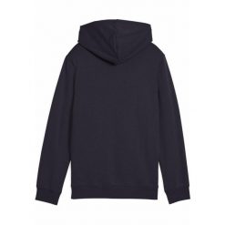 Młodzieżowa bluza z kapturem Essentials Block PUMA New Navy Blue. Niebieskia bluzy z kapturem Puma, m, bez wzorów, z dzianiny, z kapturem. Za 155.99 zł.