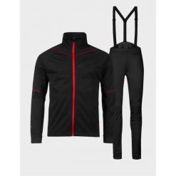 Komplet do narciarstwa biegowego męski Halti Nietos XCT. Czarne spodnie narciarskie i snowboardowe Halti, m, bez wzorów, narciarskie. Za 894.99 zł.