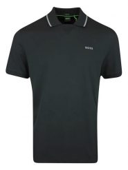 Hugo Boss Fashion Koszulka polo w kolorze czarnym rozmiar: L. Czarne koszulki polo Hugo Boss Fashion, l, bez wzorów, z bawełny, bez kołnierzyka, bez ramiączek. Za 311.45 zł.