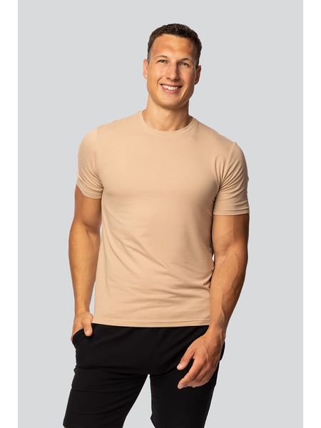 Spaio Koszulka "Urban" w kolorze beżowym rozmiar: S. Brązowe bezrękawniki Spaio, s, bez wzorów, z bawełny, bez kołnierzyka, bez ramiączek. Za 82.99 zł.