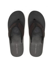 Calvin Klein Jeans Japonki Thong+ Cv YM0YM01235 Czarny. Czarne japonki Calvin Klein Jeans, bez wzorów, z jeansu. Za 129.99 zł.