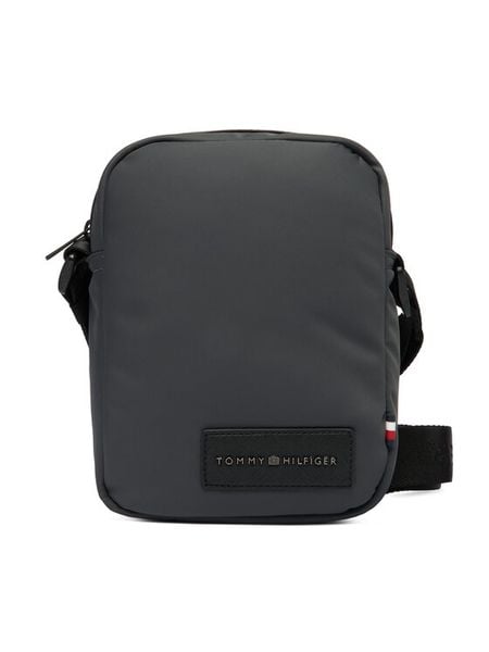 Tommy Hilfiger Saszetka Th Repreve Mini Reporter AM0AM14009 Szary. Szare saszetki i nerki Tommy Hilfiger, bez wzorów, z materiału. Za 289.99 zł.