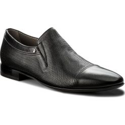 Półbuty ALDO BRUÈ - AB490EF-TONE Nero. Czarne eleganckie półbuty Aldo Bruè, bez wzorów, z materiału, bez obcasa, bez zapięcia. W wyprzedaży za 1,249.00 zł.